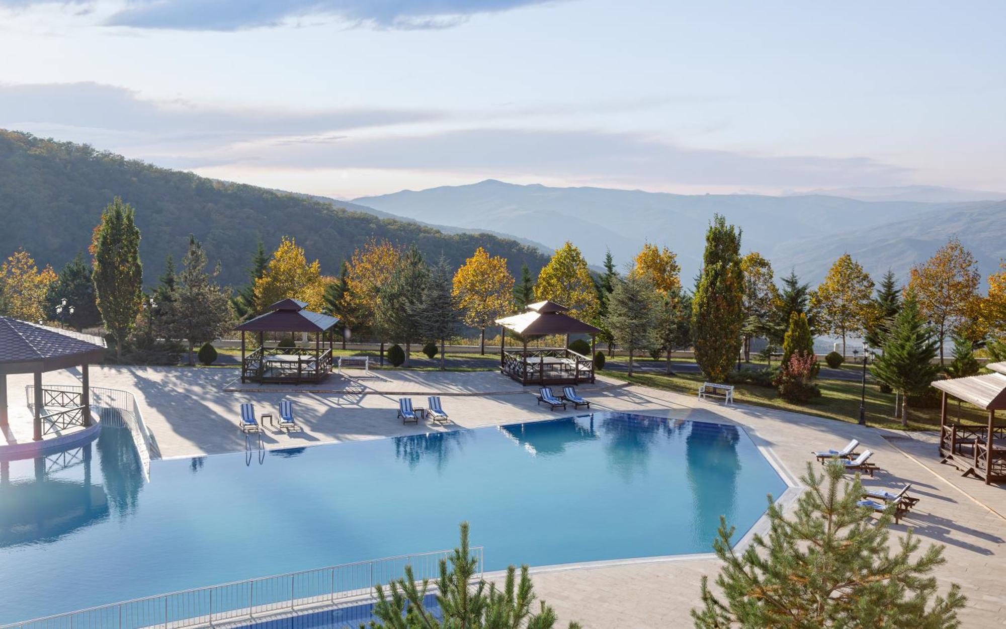 Shamakhi Palace Sharadil Seredil Exterior photo The swimming pool at the hotel